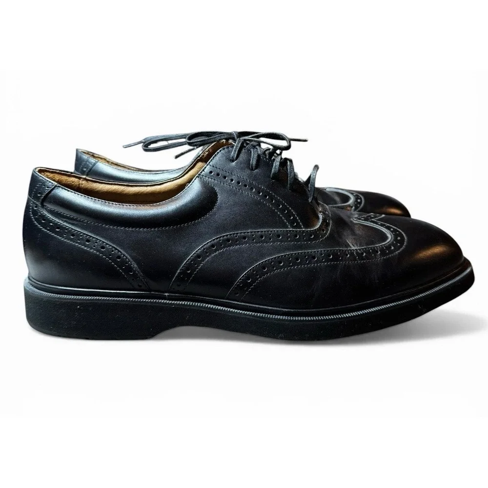 Rockport DressSports Wingtip Oxford Shoes‎ Men's 13 M Black Leather